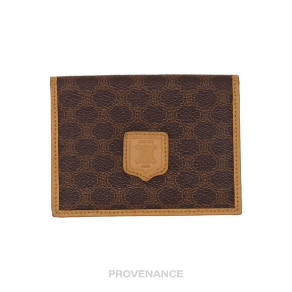 🔴 Celine Pocket Organizer Wallet - Macadam Triomphe - Picture 1 of 5